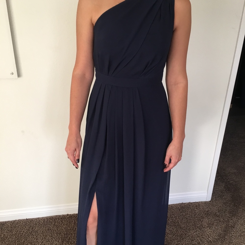 Marine blue bridesmaid dress worn once